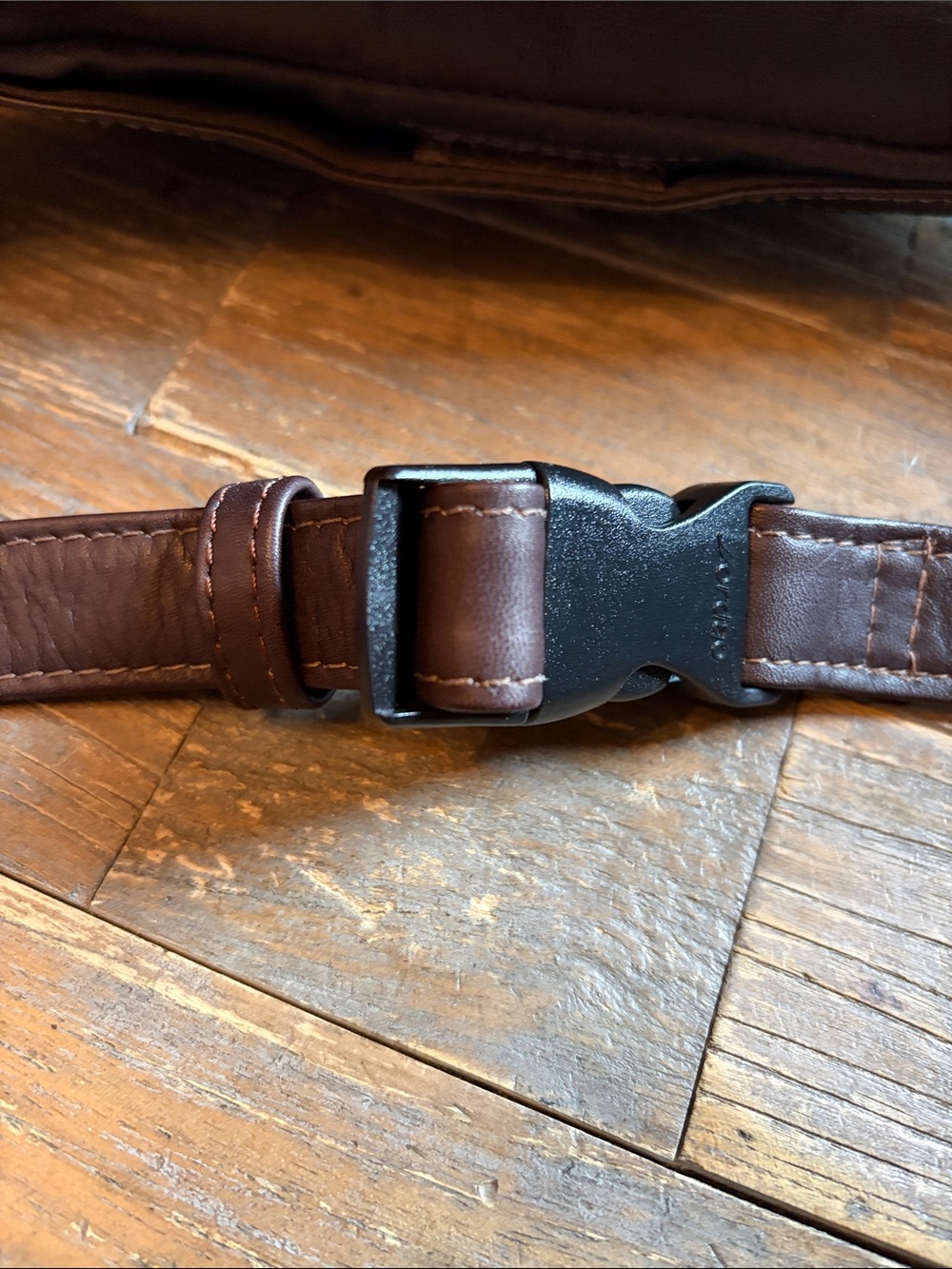 Latico Brown Leather Crossbody/Waist Bag - Picture 9 of 13